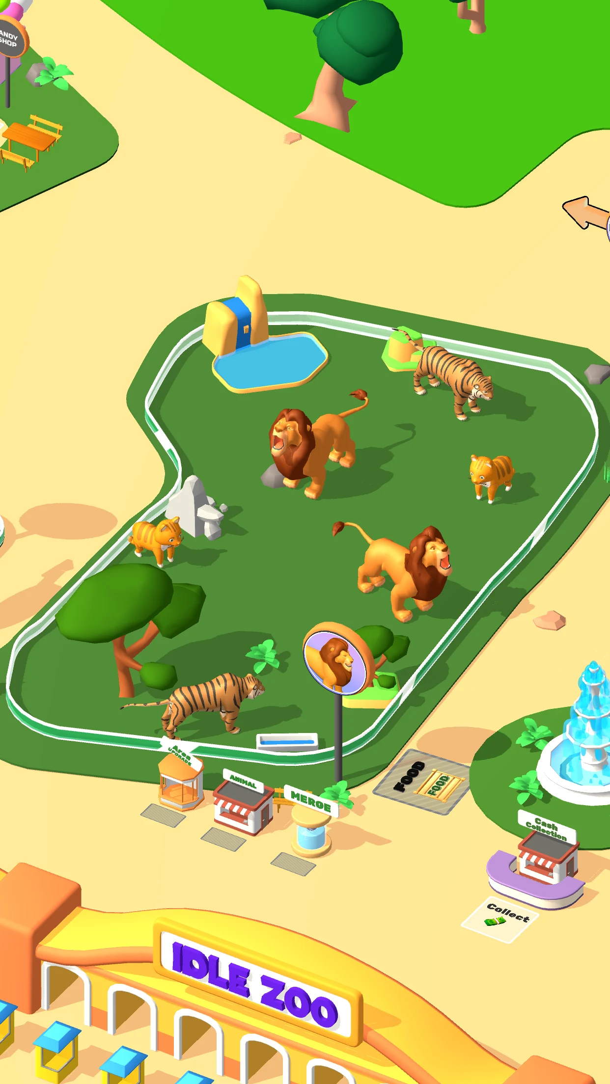 Zoo Keeper Idle screenshot